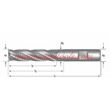 Roughing End Mill Dormer C944, Dormer C948